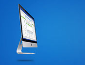 Abbildung Apple Monitor | orgaMAX auf dem Mac Abbildung Apple Monitor | orgaMAX auf dem Mac