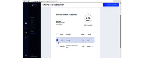 Zeiterfassung