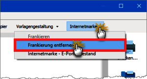 Screenshot Internetmarke 3 Screenshot Internetmarke 3