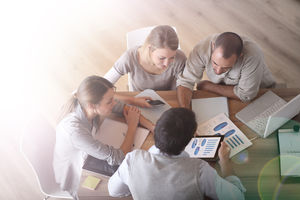 Wohlbefinden im Büro Wohlbefinden im Büro