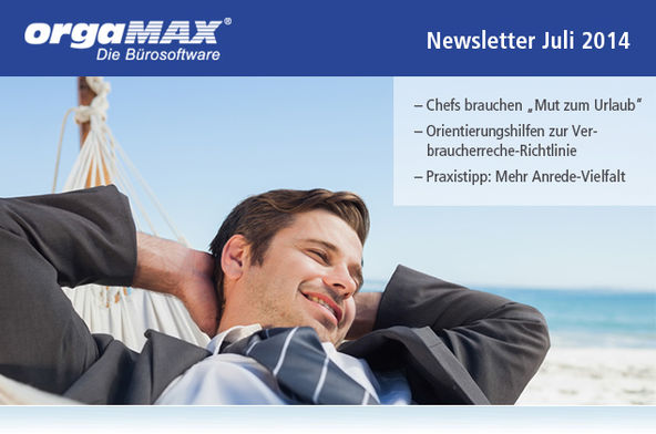 Newsletter Juli 2014 Newsletter Juli 2014