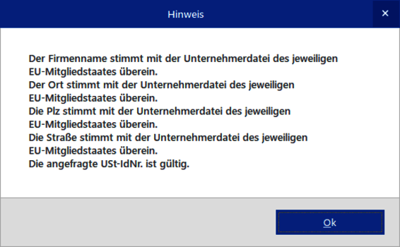 Uid Prüfung Schritt 4 Uid Prüfung Schritt 4