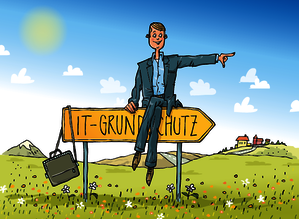 Notfallmanagement illustration Notfallmanagement illustration