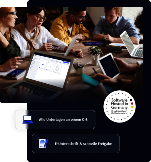 Digitale Ablage für Agenturen_Teamarbeit
