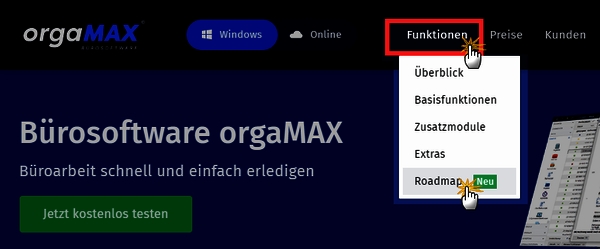Roadmap Pfad Roadmap Pfad