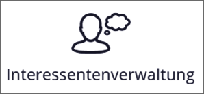 Interessentenverwaltung Logo orgaMAX Interessentenverwaltung Logo orgaMAX