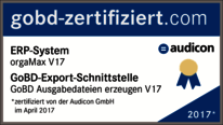 gobd zertifiziert Logo gobd zertifiziert Logo