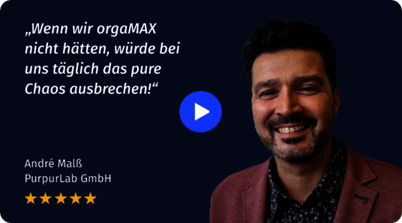 Kundenvideo: Andre M. — 50 Prozent