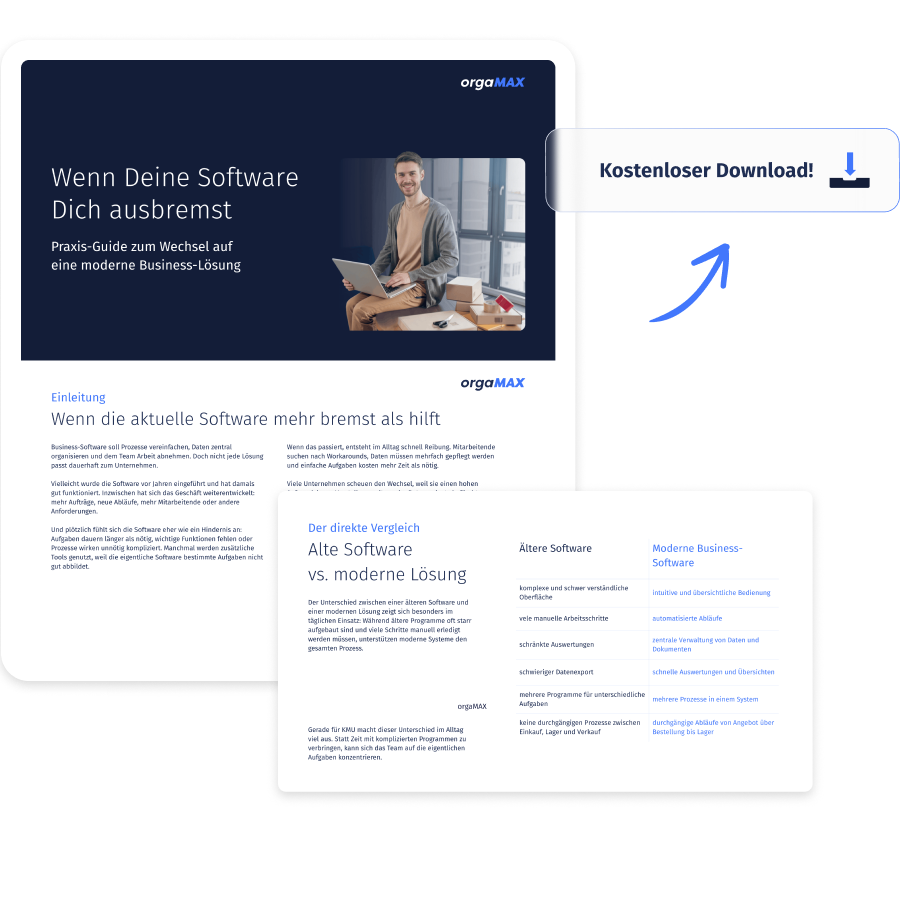 Für einen Softwarewechsel, unter dem das Tagesgeschäft nicht leidet