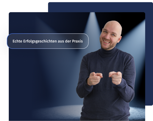 Erfolg lässt sich nicht versprechen. Aber zeigen.