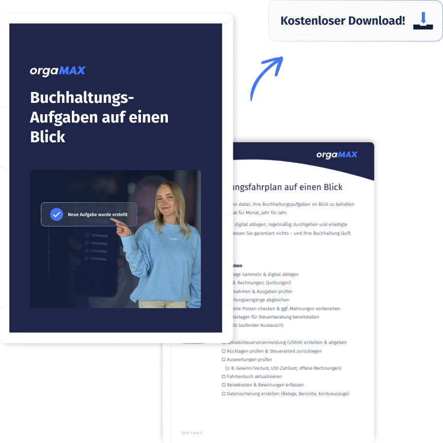 Buchhaltung auf einen Blick – für Deine Jahresplanung