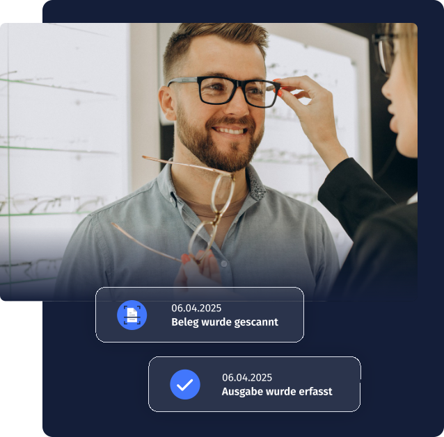 Zettelwirtschaft gehört der Vergangenheit an. Mit der App behältst Du die Übersicht.