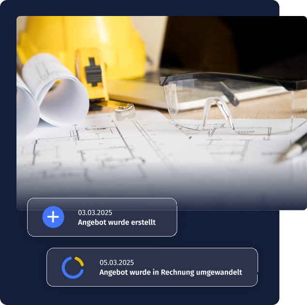 Jederzeit wissen, wo Dein Projekt steht