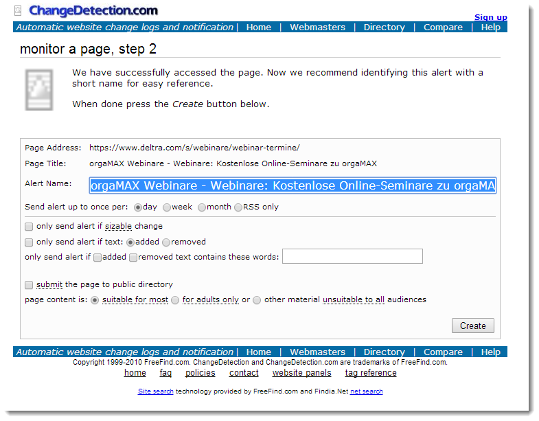 ChangeDetection ChangeDetection