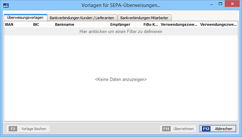 SEPA-Überweisungen
