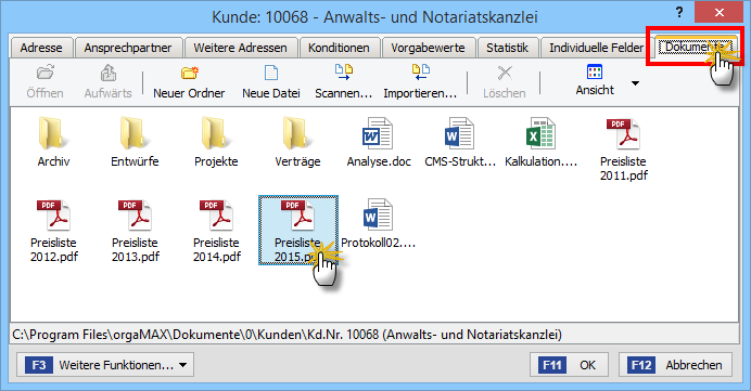 Dokumenten-Management Dokumenten-Management