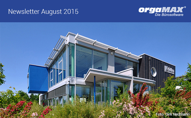Newsletter August 2015 Newsletter August 2015
