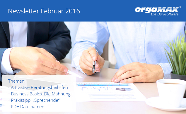 Newsletter Februar 2016 Newsletter Februar 2016