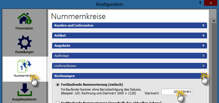 „Sprechende“ PDF-Dateinamen: Nummernkreise | orgaMAX Praxistipp