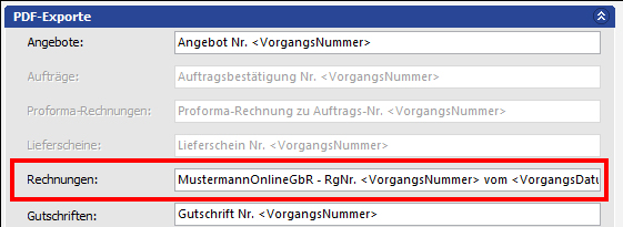 „Sprechende“ PDF-Dateinamen: Rechnungsbezeichnung | orgaMAX Praxistipp