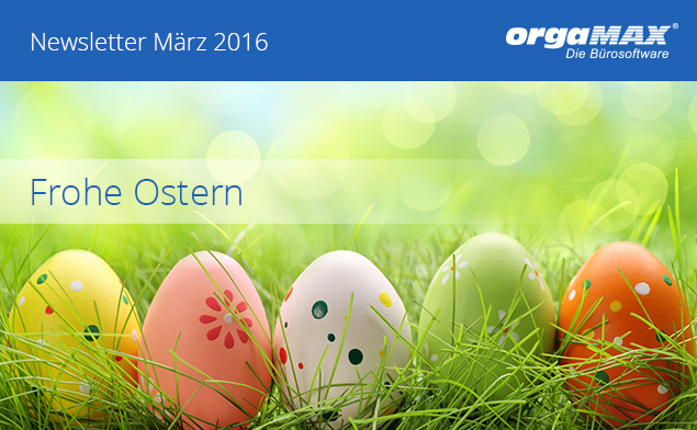 Newsletter März 2016 Newsletter März 2016