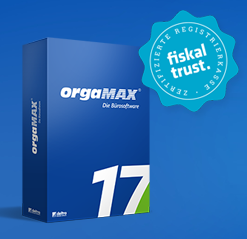 Produktabbildung orgaMAX: fiskaltrust