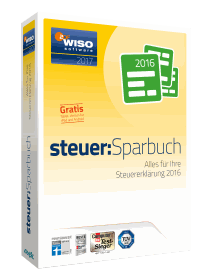 WISO Steuer:Sparbuch 2017 Packshot | orgaMAX Bürosoftware