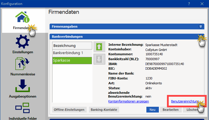 Benutzereinrichtung Benutzereinrichtung