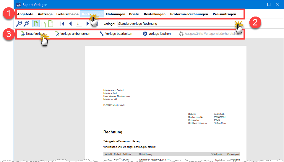 Report Vorlagen orgaMAX Report Vorlagen orgaMAX
