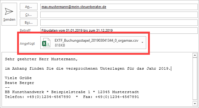 Fibu Export 5 Newsletter Fibu Export 5 Newsletter