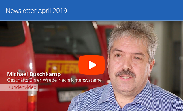 Header Newsletter April Wrede Nachrichtensysteme Header Newsletter April Wrede Nachrichtensysteme