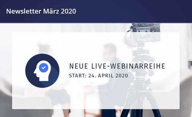 Newsletter März 2020 Newsletter März 2020