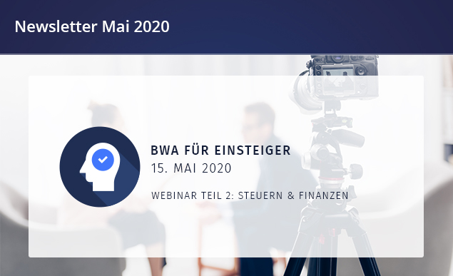 Newsletter Mai 2020 Newsletter Mai 2020