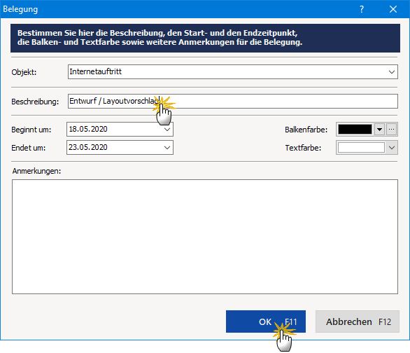 Zeitplan Auftrag Schritt 2 Zeitplan Auftrag Schritt 2