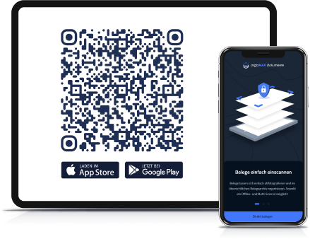Das DMS auf der App orgaMAX Dokumente Das Dokumentenmanagementsystem ist in der App immer dabei