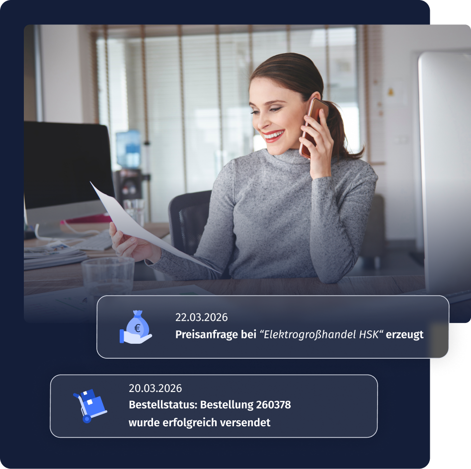 Einkauf einkaufen statt hinterherlaufen