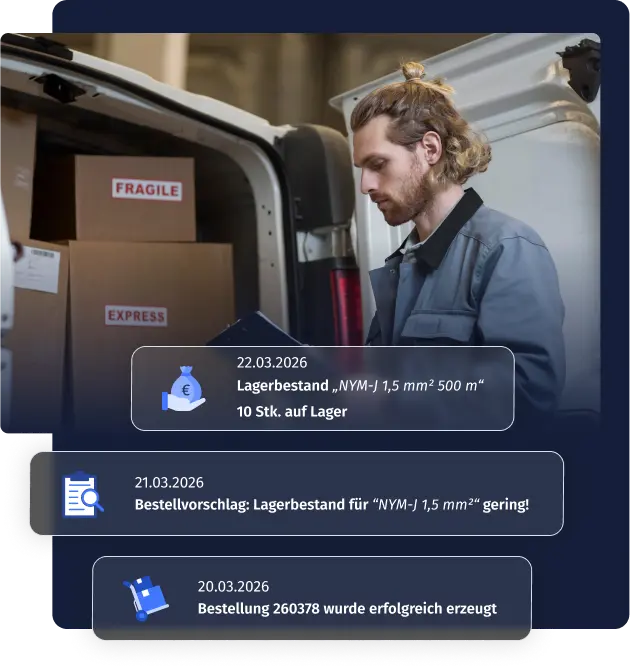 Klarheit im Lager statt Schätzen und Nachzählen