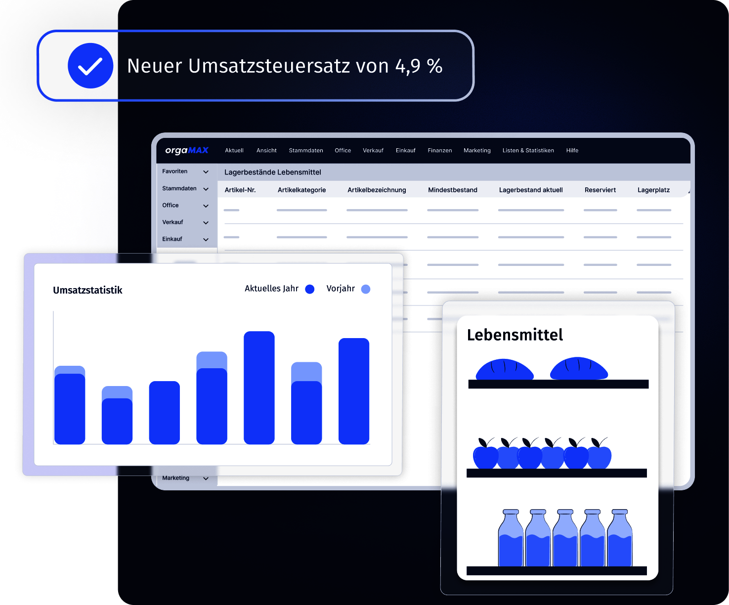 Neuer Umsatzsteuersatz Juli 2026: Jetzt Ihre orgaMAX ERP Version prüfen!